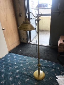 Vintage yellow lamp