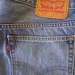 Levi's 569 Blue Jeans W36 L34
