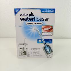 Waterpik Water Flosser Whitening Infuser WF-06W010 w/ 4 Tips 10 Pressure Setting