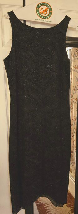 Black Coctail Dress, Size L