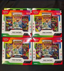 Pokemon Cards! First partner illustration rare collection