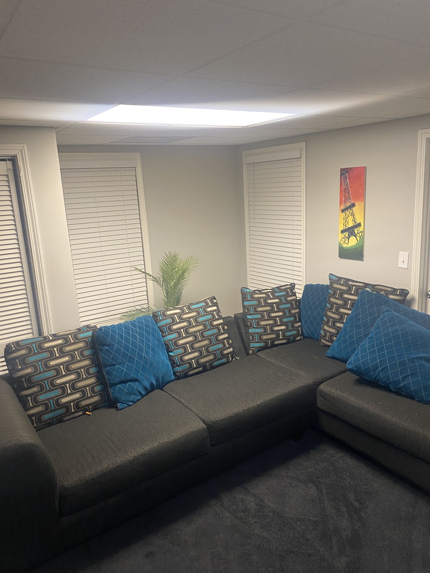 Grey Sectional Couch