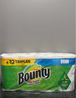 Bounty Select-A-Size Triple Roll Paper Towels 4-Pack