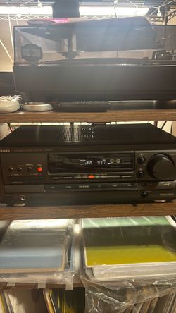Technics SA-EX510 Stereo Receiver - Built-In Phono Input for Turntable w\remote control included