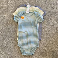 NWT Carter’s Just One You, 4-Piece Bodysuit Set, Size 18-24 Months