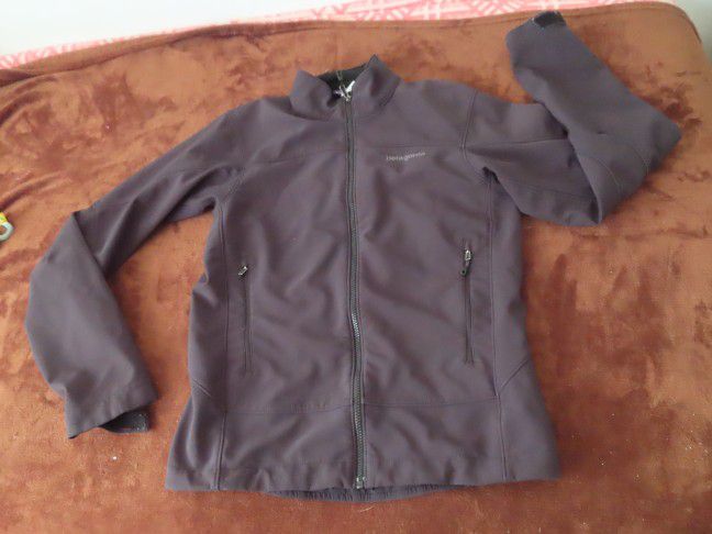 Patagonia Men's Adze Softshell Polartec Jacket Windbloc Small (flawed read)