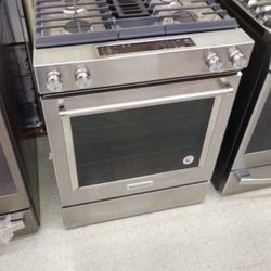 KITCHEN AID DOWNDRAFT DUAL FUEL RANGE OPEN BOX ITEM HZKUM