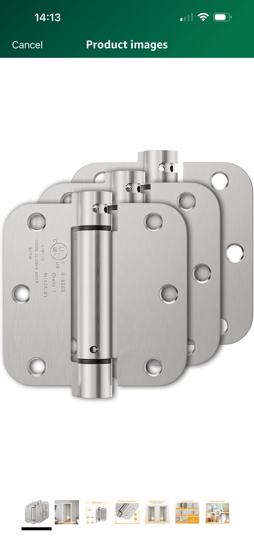 Stainless Steel Hinges