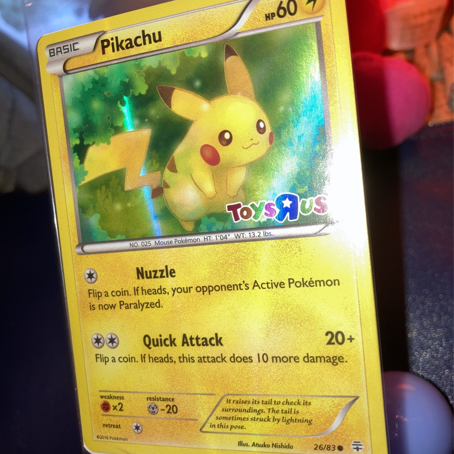 PIKACHU PROMO TOYS R US (UNOPEN)