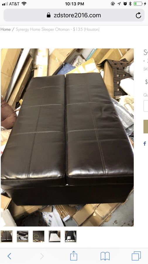 Synergy Home Sleeper Ottoman for Sale in Houston TX OfferUp
