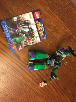 Super Heroes LEGO set robot 6862 one minifigure