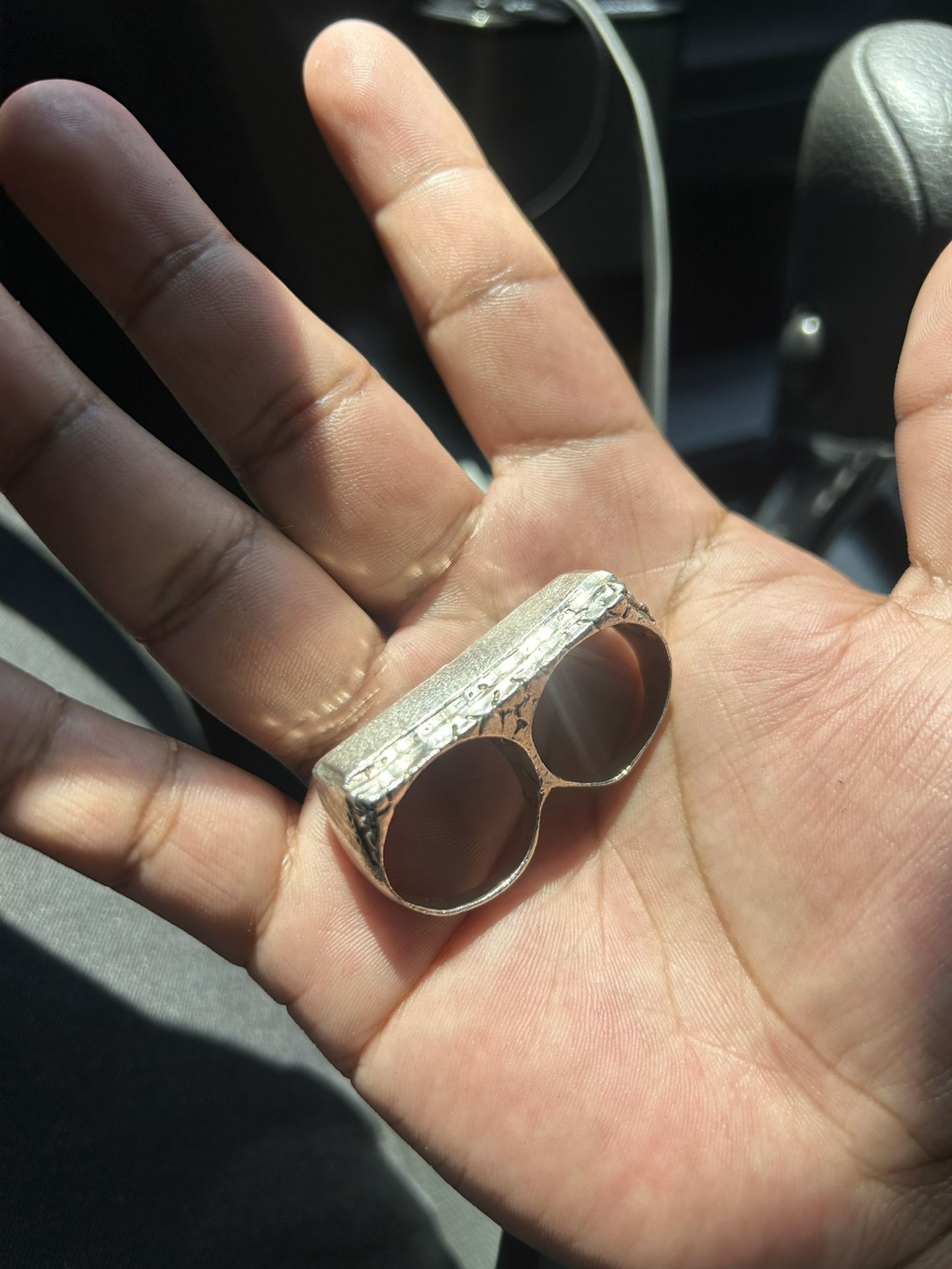925 2 Finger Ring
