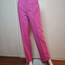 Zara Highwaist Fuchsia Dress Pant Size XS Womens