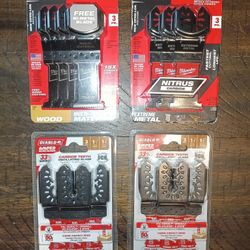 (4) MULTITOOL BLADES PACKS 