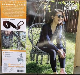 DELUXE HAMMOCK CHAIR MACRAME