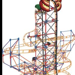 K'nex Serpent Spiral Coaster See Description 