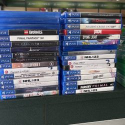 X Box Games And PS4 And Ps5 Games For Sale 