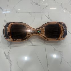 hoverboard with a case and a charger 