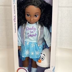 Disney Ily 4ever 18" Brunette Elsa Inspired Fashion Doll
