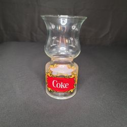 Vintage Libbey Green Glass Flare