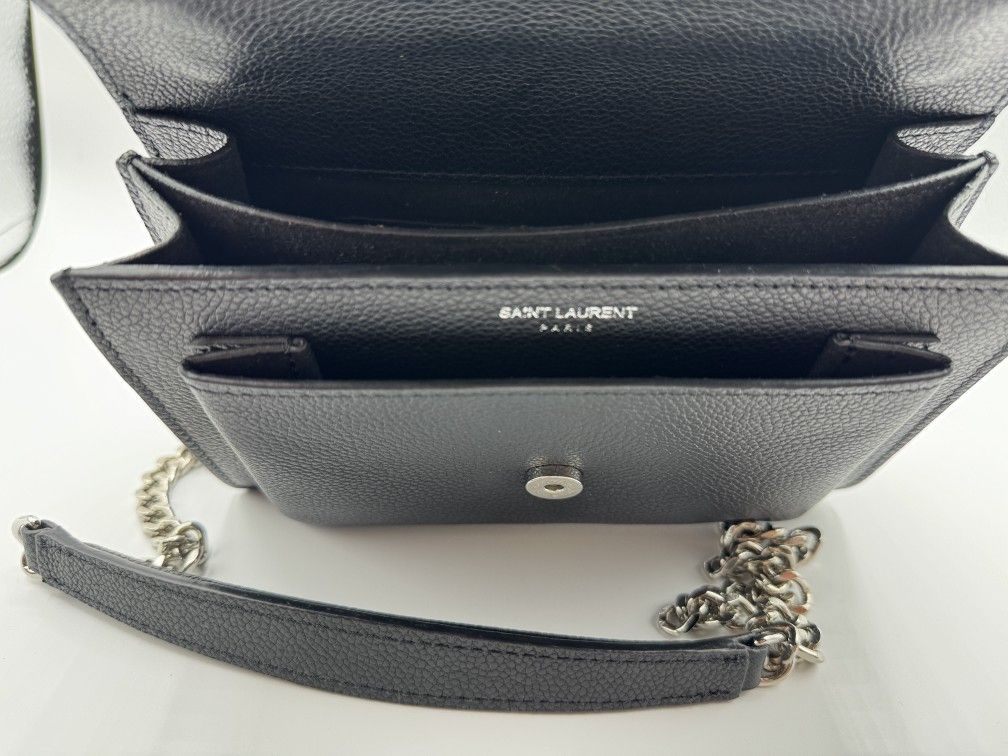 YSL Silver Chian Bag
