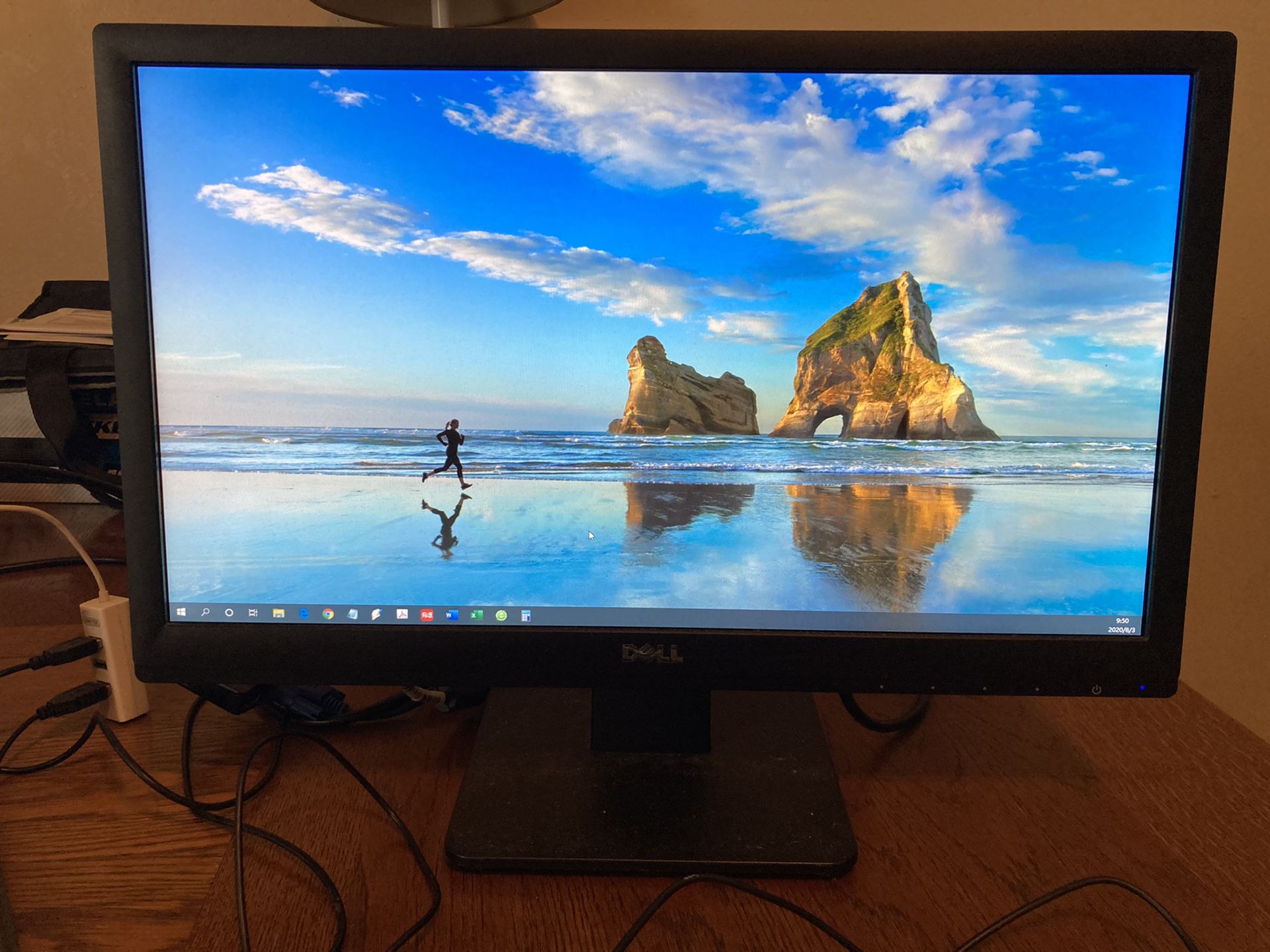 Dell D2015Hf LCD Monitor, 19.5” widescreen