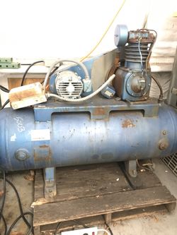 **** Industrial Commercial Air Compressor 5hp Pump Kellog 3 phase ****