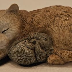 Cat And Mouse Figurine