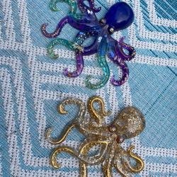 Resin Octopus 9.5 Inches 