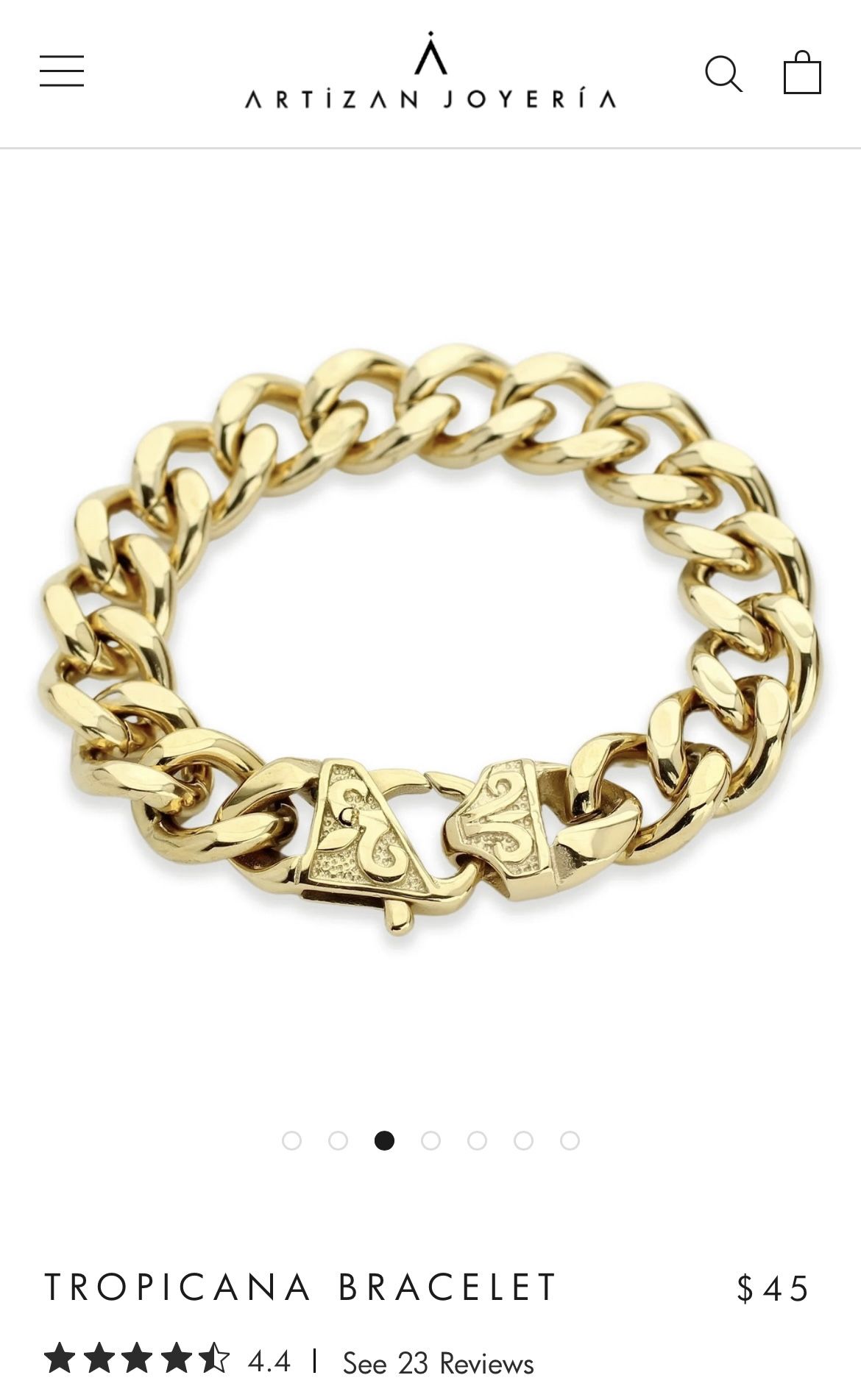 Brand New 2 Women’s Chain Bracelets 7”; Gold/Silver