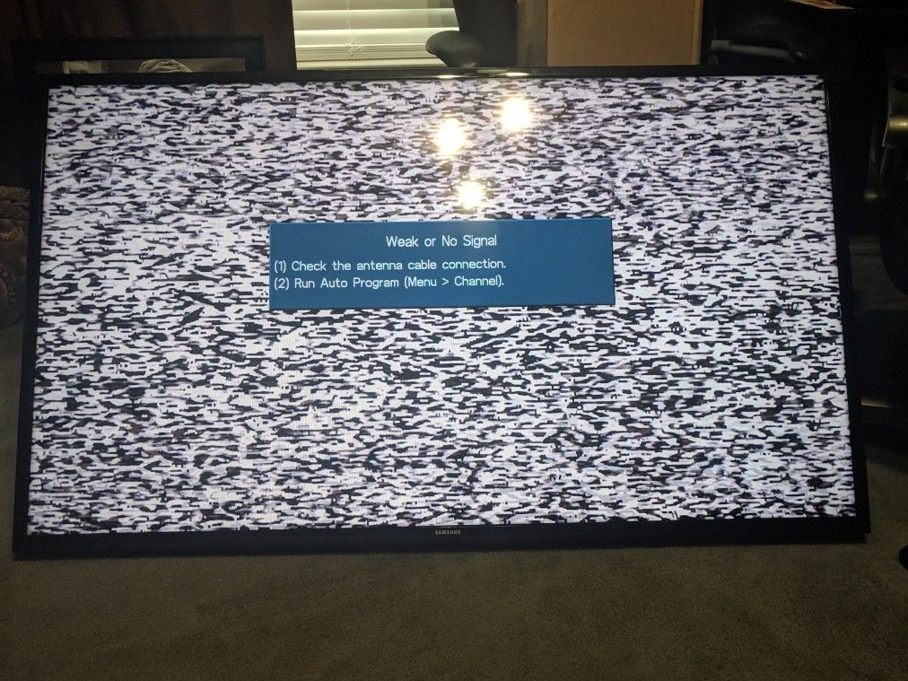 60 inch Samsung TV un60eh6003f (NO STAND)