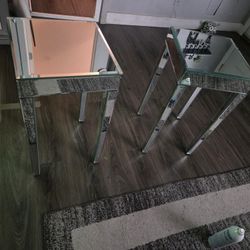 Mirror End Table 