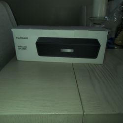 FULMINARE Portable Bluetooth 5.3 Speaker Wooden Housing 50W Deep Bass Stereo 30H 