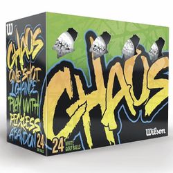 Wilson Chaos golf balls 24 pack