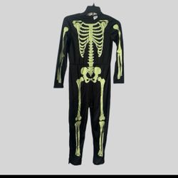 New Skeleton Kids Costume Jumpsuit only Size 12-14