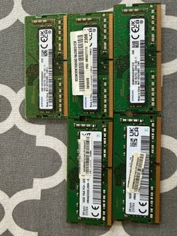 5pcs LOT DDR4 Ram 16GB Sticks