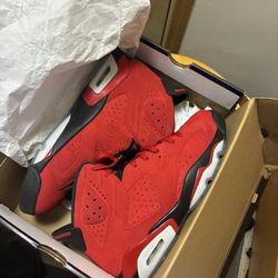 Jordan Red 6s Toro