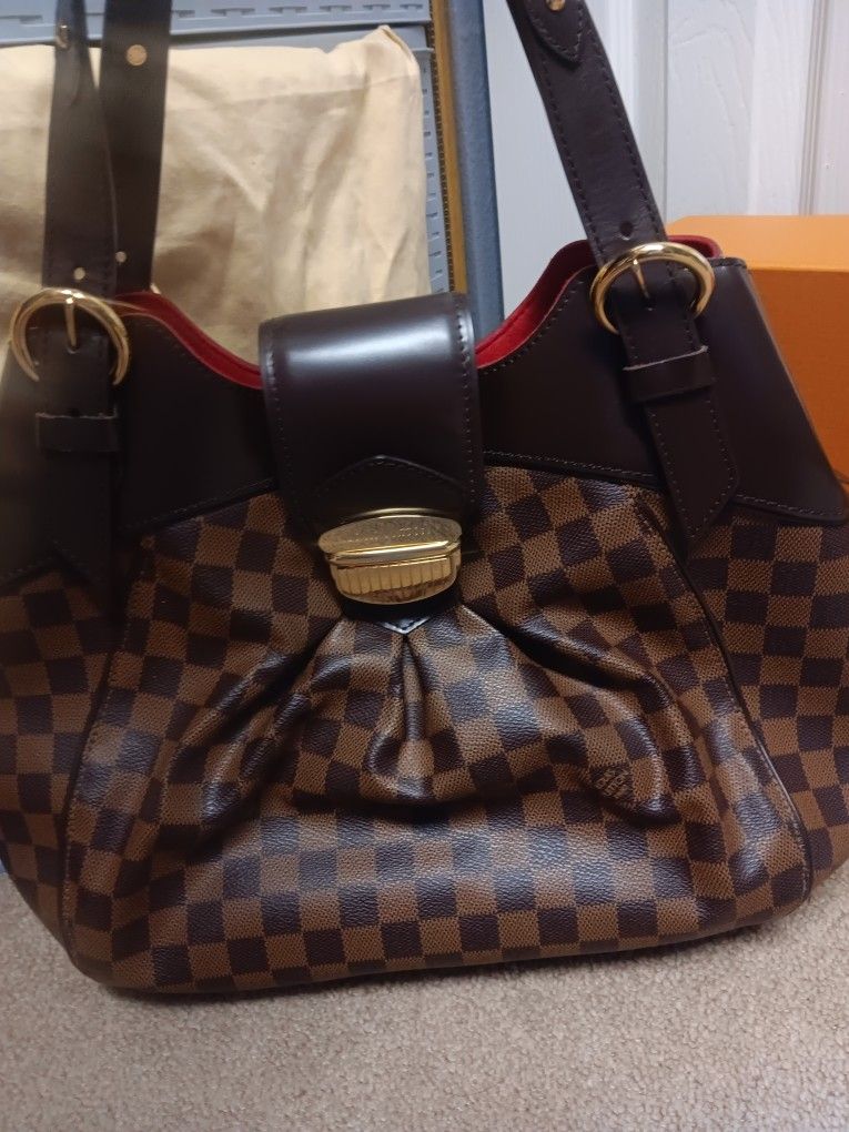 Louis Vuitton Damier Ebene Sistina Gm Bag