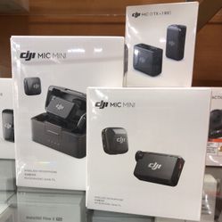 DJI Mic Mini Compact Wireless Microphone System for Camera & Smartphone (2.4 GHz)