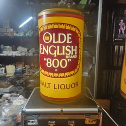 Rare Light Up Beer Signs  Olde English PABST BRAND