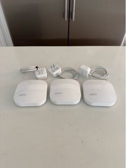 eero Pro Mesh WiFi 5 System - 3 Pack (2nd Gen) - Great Condition