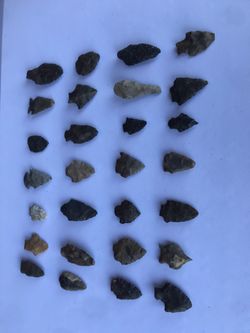 Indian Arrow Head Collection
