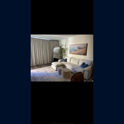 Beautiful Ivory Sofa