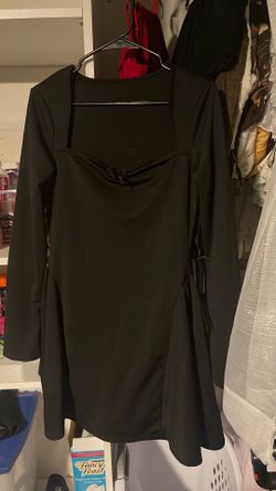 black dress
