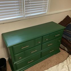 Forest Green Dresser