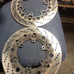 2000 BMW R1100RT Front brake rotors