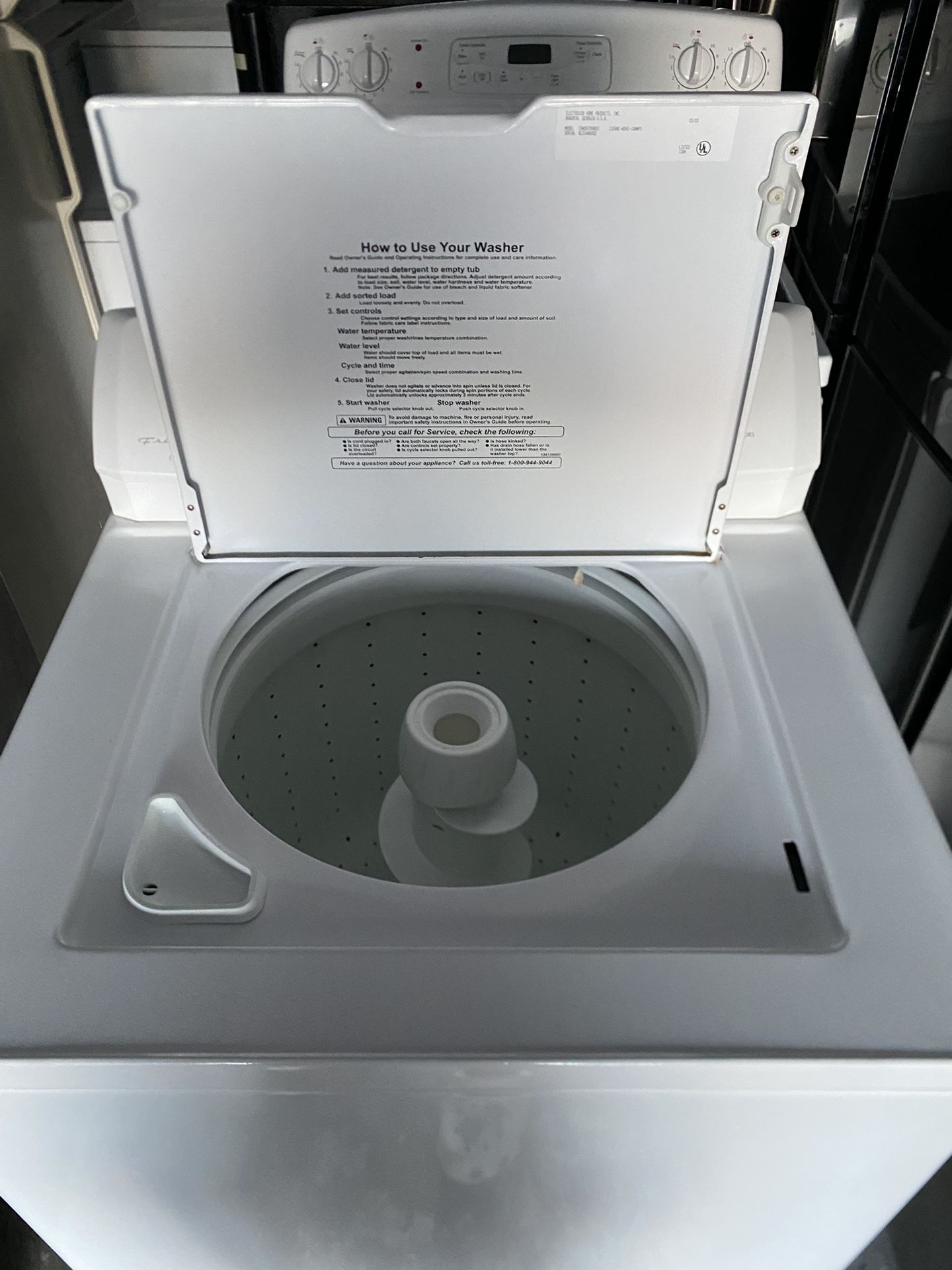 Washer Working Great Appliances