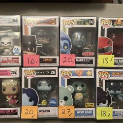 Funko Pops 