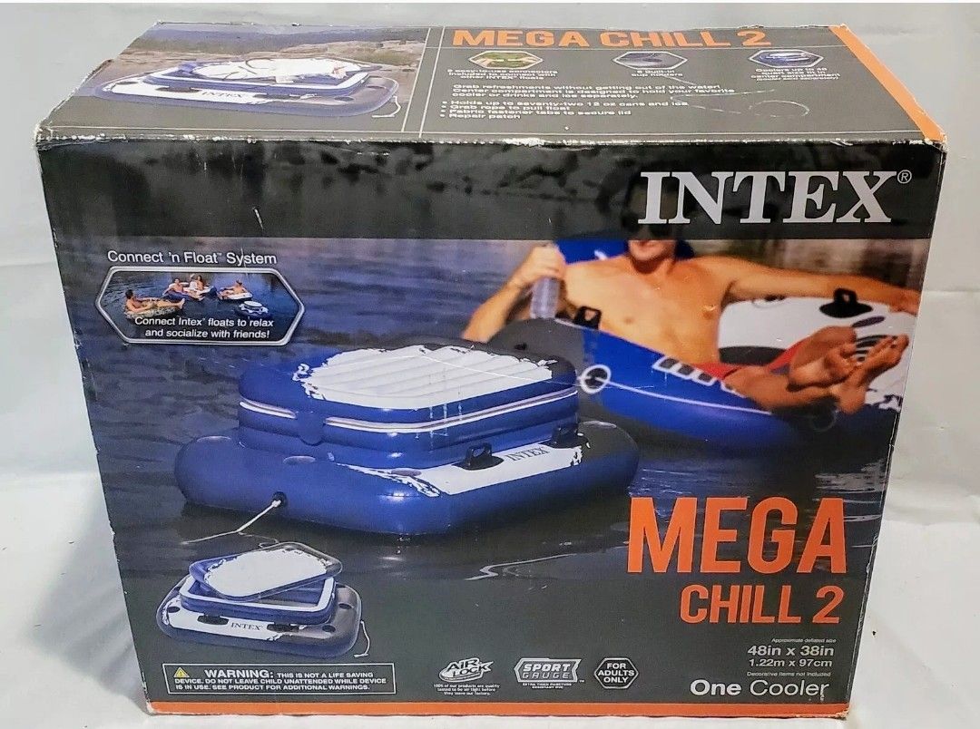 *NEW* INTEX MEGA CHILL 2 Inflatable Cooler!