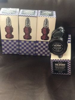 Chess collectibles Avon antique after shave bottles